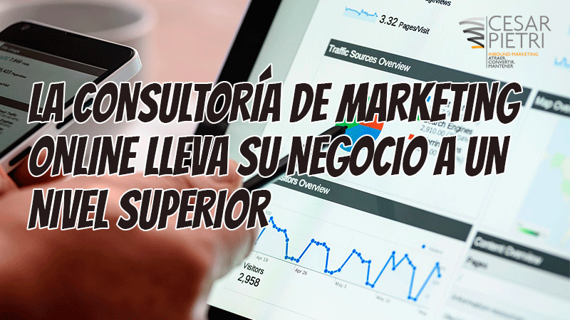 La consultoría de marketing online lleva su negocio a un nivel superior