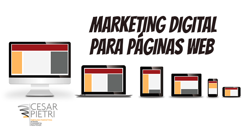 Marketing digital para páginas Web