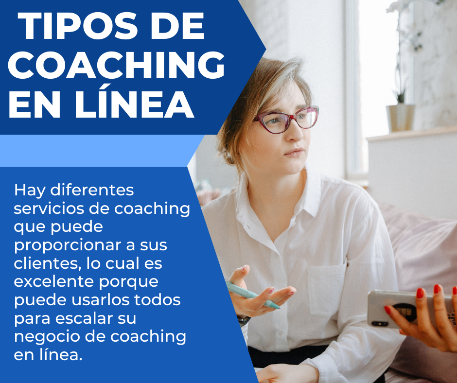 Diferentes tipos de servicios de coaching en línea