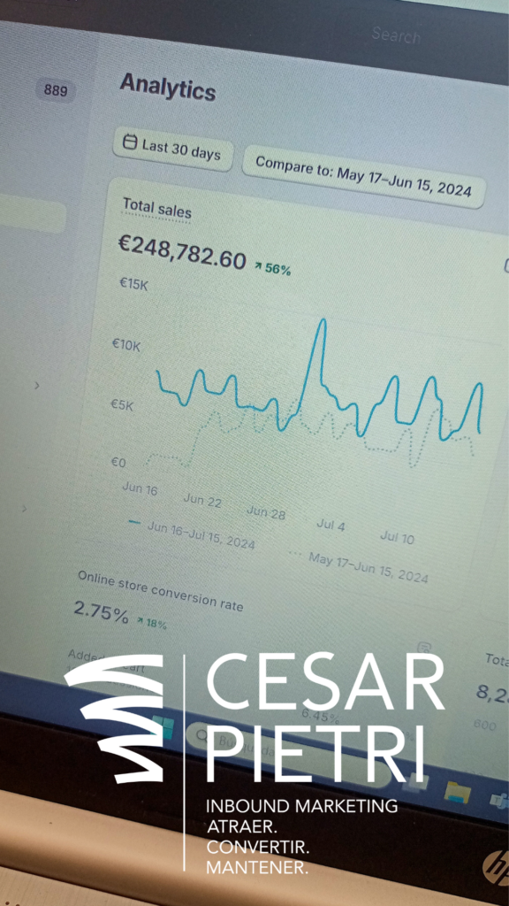 resultados ecommerce cesar pietri